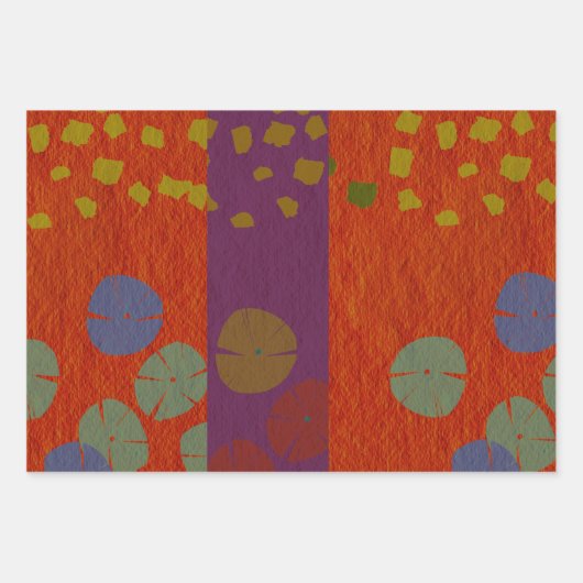 FUN AND FABULOUS WRAPPING PAPER GESCHENKPAPIER SET (Vorderseite)