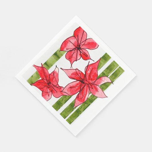 FUN AND FESTIVE PAPER NAPKIN SERVIETTE (Ecke)