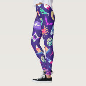 Fun and Spooky Halloween Muster Leggings (Links)