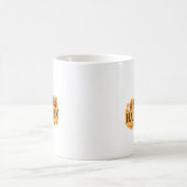 Fun and Spooky Happy Halloween Sticker Design Kaffeetasse (Mittel)
