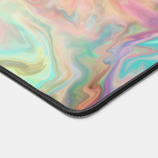 Fun angepasste Hübsche moderne Muster farbenfroh B Schreibtischunterlage (Ecke)