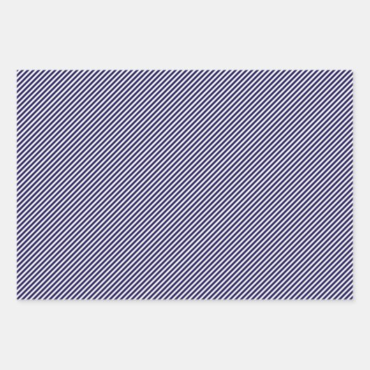 Fun Angesagt Dark Azure Blue Lime Green Trees Art Geschenkpapier Set (Vorderseite 3)