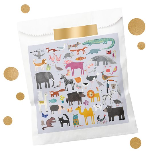 Fun Animal Menagerie Geschenktütchen