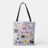 Fun Animal Menagerie Tasche (Rückseite)