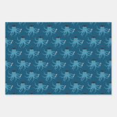 Fun Animal Octopus Abschluss Geschenkpapier Set (Vorderseite 2)