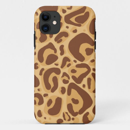 Fun Animal Print Leopard Muster Gehäuse Case-Mate iPhone Hülle (Rückseite)