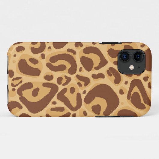Fun Animal Print Leopard Muster Gehäuse Case-Mate iPhone Hülle (Rückseite (Horizontal))