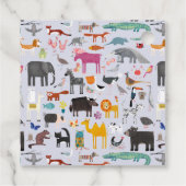 Fun Animal Vielen Dank Geschenkanhänger (Rückseite)