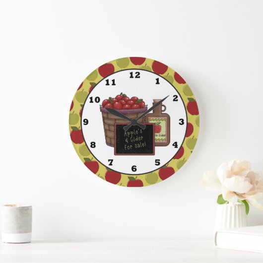 Fun Apple Fruit Kitchen Wanduhr (Zuhause)