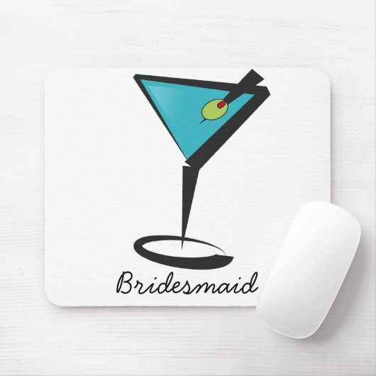 Fun Aqua Martini Mousepad (Mit Mouse)