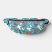 Fun Aquamarin Doodle Halloween Muster Bauchtasche (Ablage )
