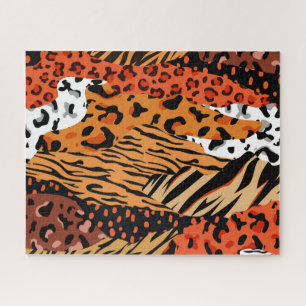 Fun Aquarellmuster Puzzle