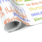 Fun Array von Weihnachtsliedern Geschenkpapier (Rolleneckpunkt)