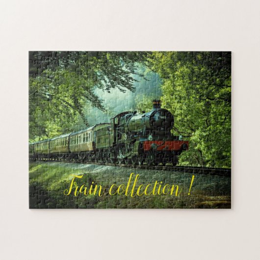 Fun Art Train Picture Family Puzzle (Horizontal)
