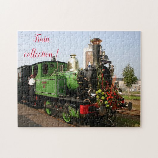 Fun Art Train Picture Family Puzzle (Horizontal)