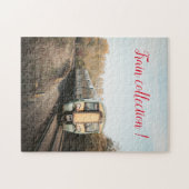 Fun Art Train Picture Family Puzzle (Horizontal)