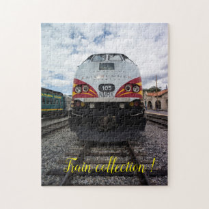 Fun Art Train Picture Family Puzzle