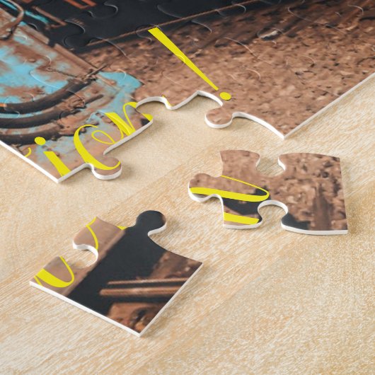 Fun Art Train Picture Family Puzzle (Seite)