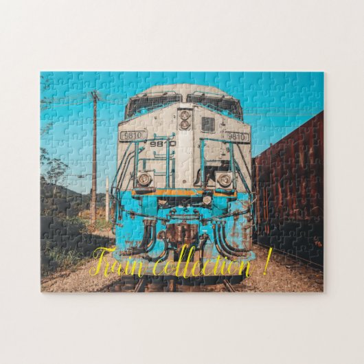 Fun Art Train Picture Family Puzzle (Horizontal)