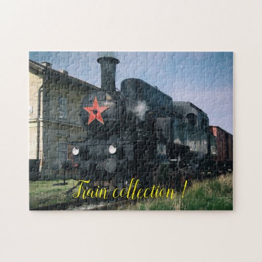 Fun Art Train Picture Family Puzzle (Horizontal)