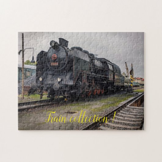 Fun Art Train Picture Family Puzzle (Horizontal)