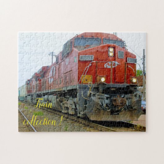Fun Art Train Picture Family Puzzle (Horizontal)