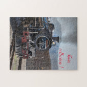 Fun Art Train Picture Family Puzzle (Horizontal)