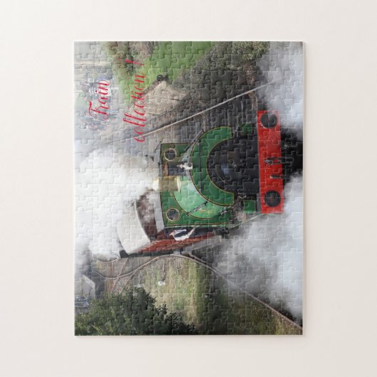 Fun Art Train Picture Family Puzzle (Vertikal)