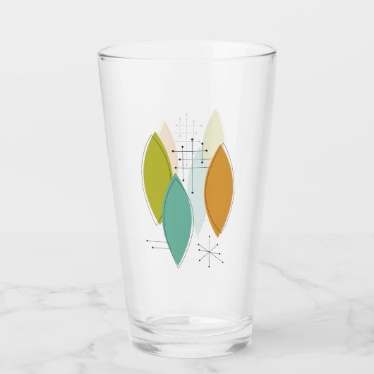 Fun Atomage Surfboard Formen Mitte des Jahrhundert Glas (Rückseite)