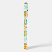 Fun Atomic Age Retro Formen Sternexplosion Mitte d Case-Mate iPhone Hülle (Rückseite / Rechts)