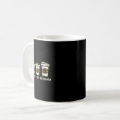 Fun Autismus Mama Kaffeebewusstsein Mütter Tag Kaffeetasse (Vorderseite Links)