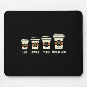 Fun Autismus Mama Kaffeebewusstsein Mütter Tag Mousepad