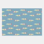 Fun Axolotl Geschenkpapier Set (Vorderseite)