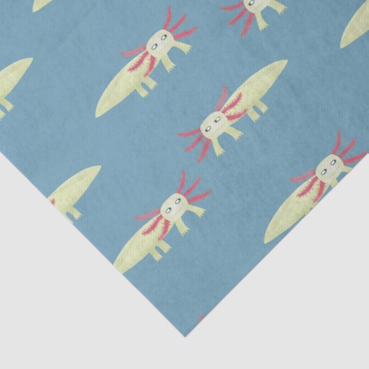 Fun Axolotl Seidenpapier (Detail)