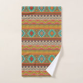 Fun Aztec Muster Nummer drei Handtuch Set (Handtuch)