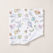 Fun Baby Dinge Badhandtuch Set (Waschlappen)