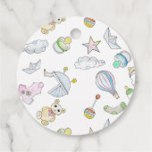 Fun Baby Dinge Geschenkanhänger (Rückseite)