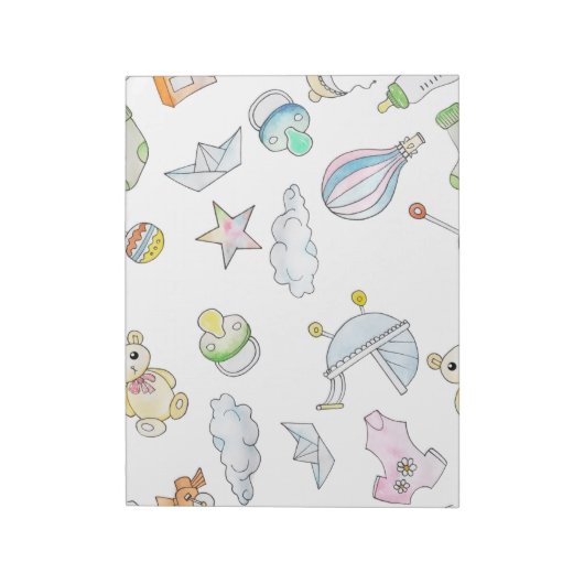 Fun Baby Dinge Notizblock (Rotiert)