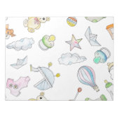 Fun Baby Dinge Notizblock (Vorderseite)