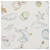 Fun Baby Dinge Stoff (Muster)