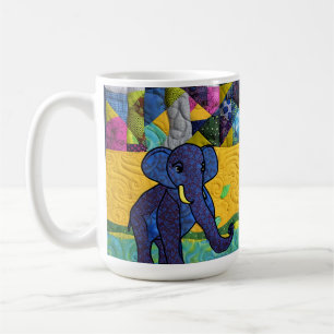 Fun Baby Elephant - quillike Design Kaffeetasse
