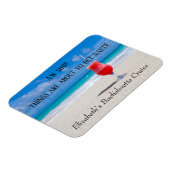 Fun Bachelorette Girl's Trip Group Beach Magnet (Linke Seite)