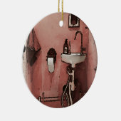 Fun Bad Keramik Ornament (Rechts)