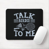 Fun Badminton Player Match Game Joke Mousepad (Mit Mouse)