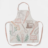 Fun Baking & Cooking Utensigray Schürze (Vorderseite)