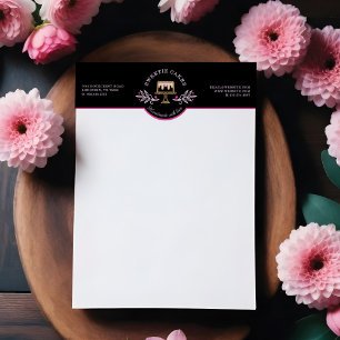 Fun Baking & Cooking Utensitic Black, Gold & Pink