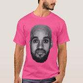 Fun Bald Derrick White Funny T-Shirt (Vorderseite)