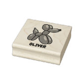Fun Ballon Tier Hund Custom Design Gummistempel (Stempel)