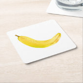 Fun Banana Coasters Rechteckiger Pappuntersetzer (angewinkelt)