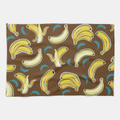 Fun Banana Pattern Geschirrtuch (Horizontal)